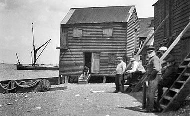 Whitstable oyster shed Whitstable oyster shed