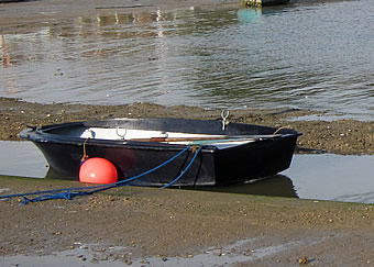 the dinghy on the hard the dinghy on the hard